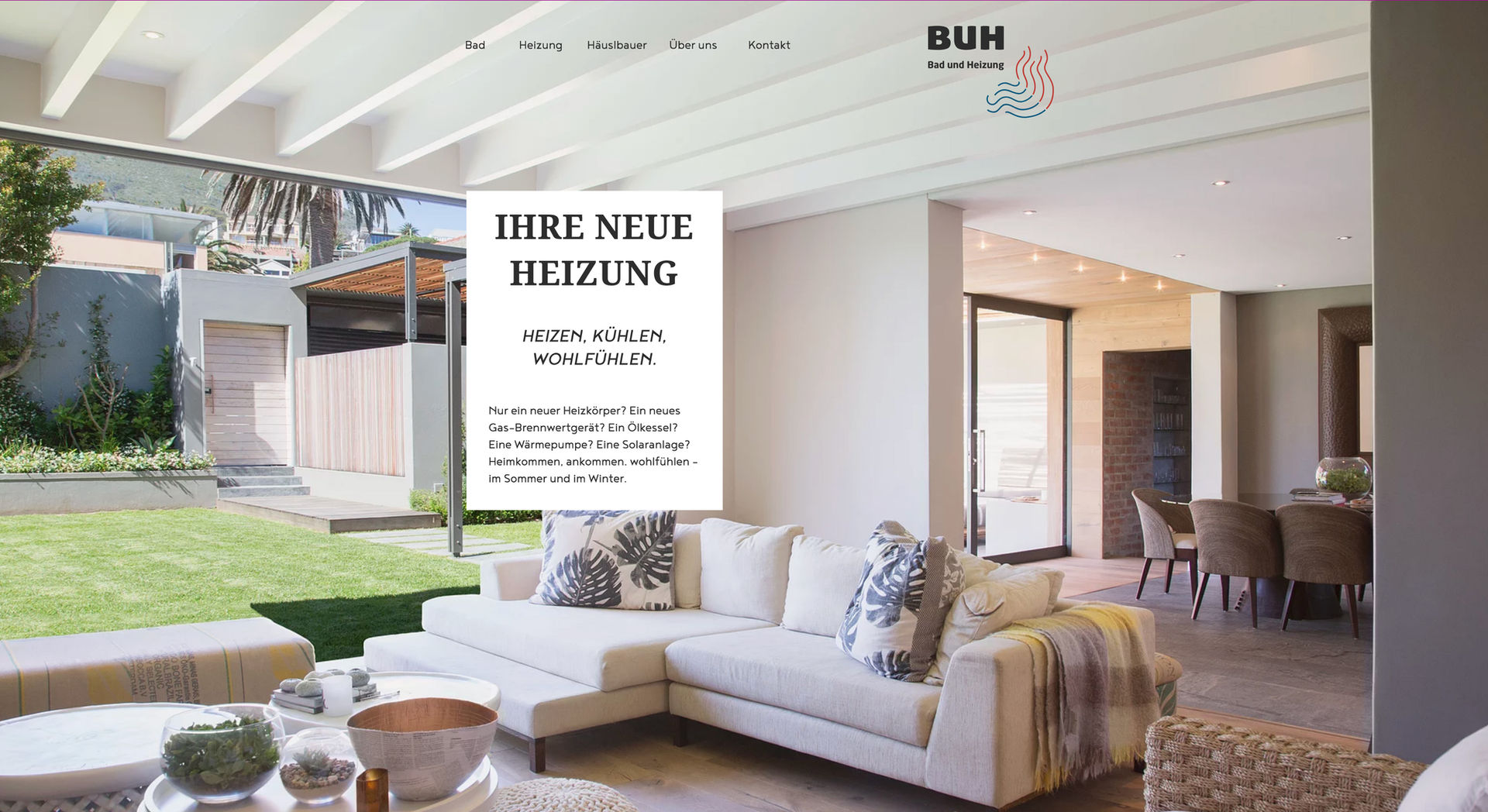 professionelles Webdesign für Installateur
