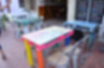restaurant furniture in Santa Marta, Colombia