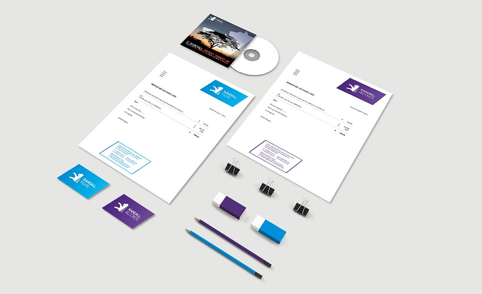 randall media factory brand design corporate design