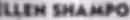 Details capital letters in the font of the Nivea Micellar Shampoo