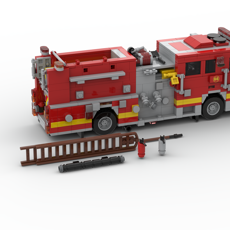 Thumbnail: Boxed Kit - 2006 KME Predator Severe Fire Engine LACoFD