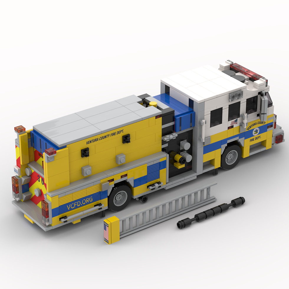 Thumbnail: Boxed Kit - 2015 Rosenbauer Commander Fire Engine Ventura County