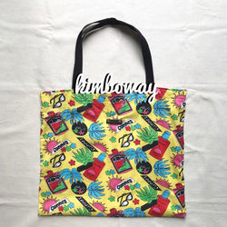 Yellow Beach Tote Bag