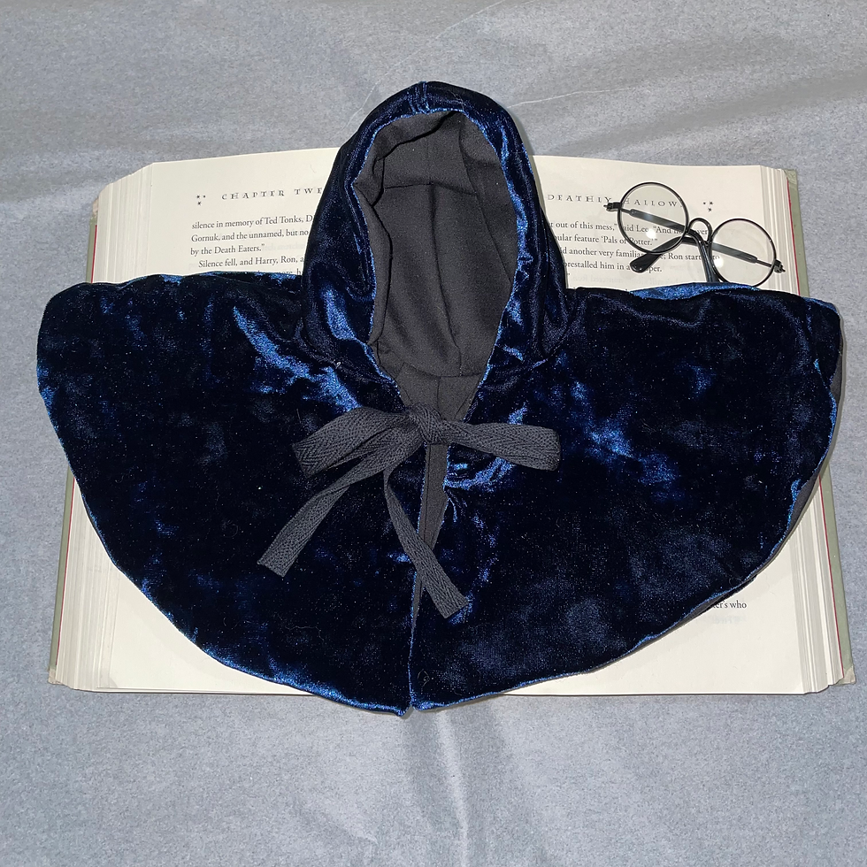 Thumbnail: Rabbitclaw BLUE cloak Pawgwarts