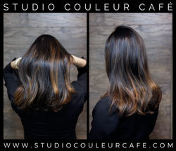 ombré couleur naturelle