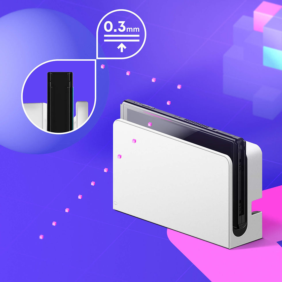 Miniature : Oniverse - Ecran de protection Switch OLED en verre trempé fin