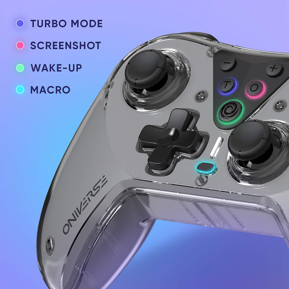 Thumbnail: Oniverse - Manette Astralite grise avec fonctions