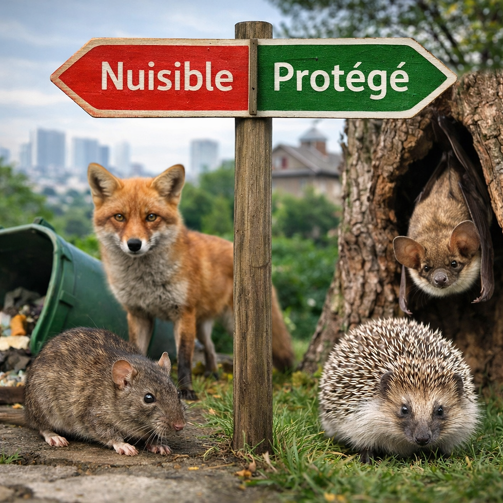 Animaux nuisibles ou protégés
