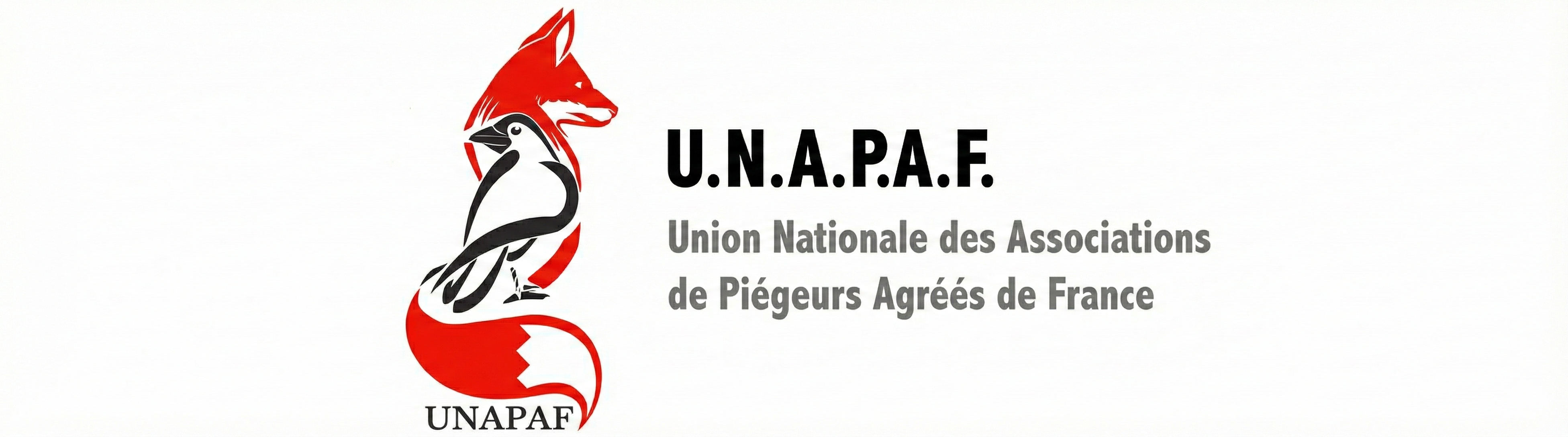 Logo de l’UNAPAF, association nationale de piégeurs agréés