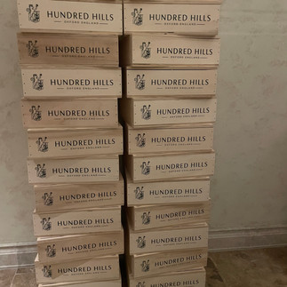 Boxes of wine