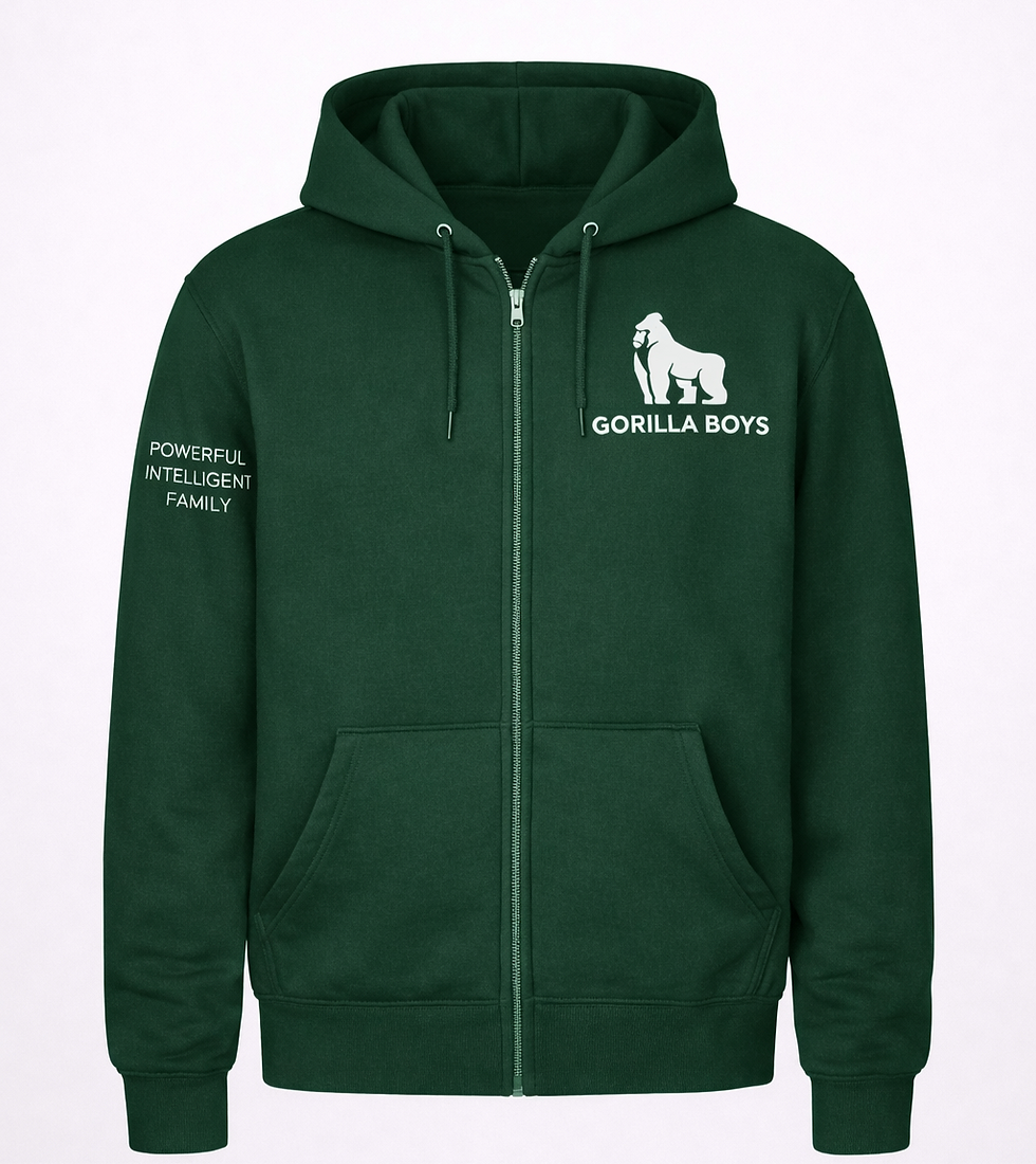 Thumbnail: Gorilla Boys Zip Up Hoodie/Jacket