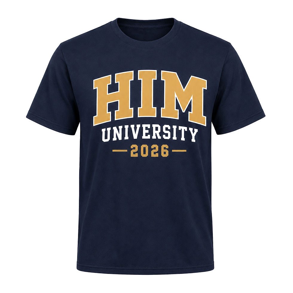 Thumbnail: HIM University T-Shirt 2026 | GB Brand
