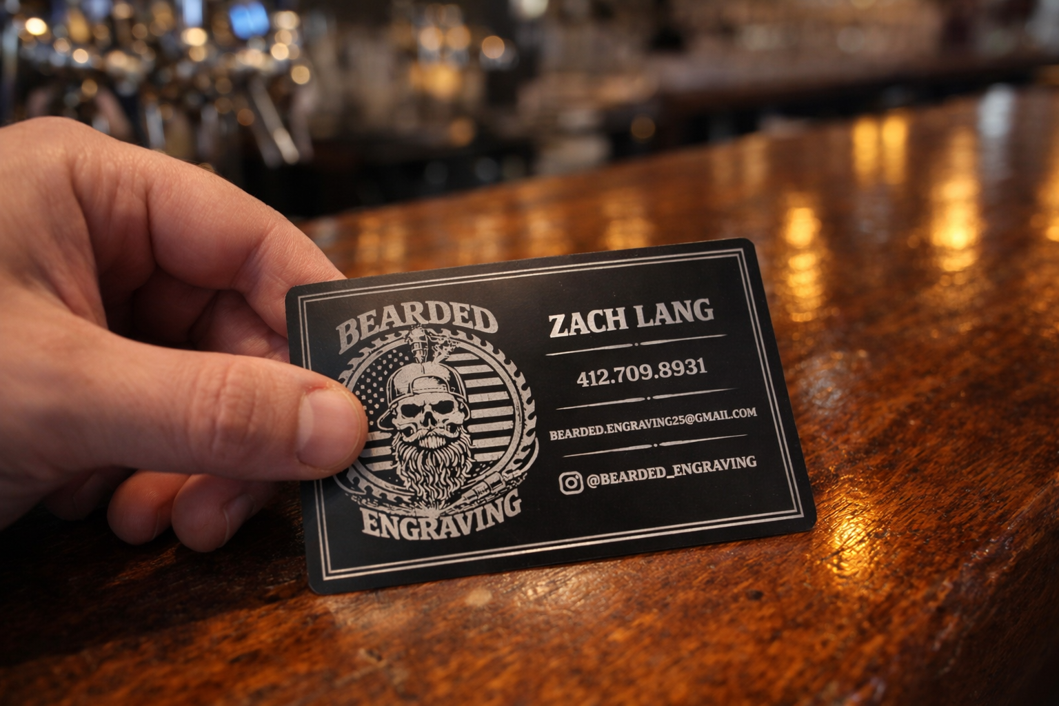 Metal Business Cards