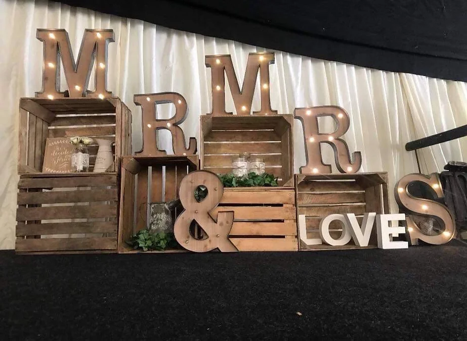 Mr & Mrs Lights and Crates