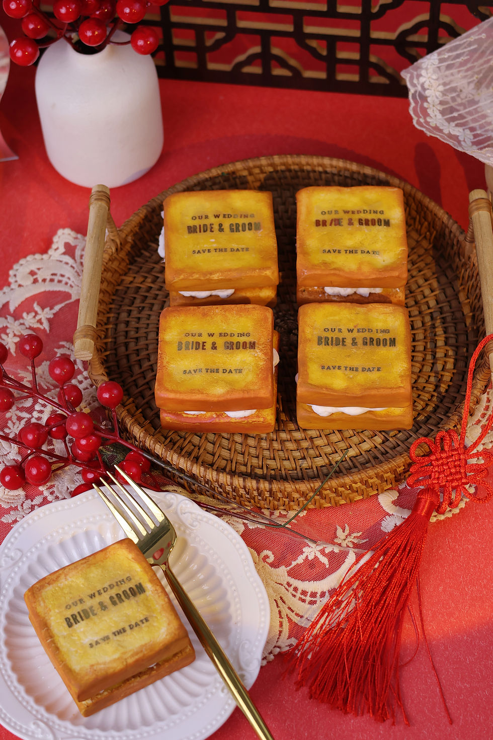 縮圖：西多士香甜結良緣 French Toast Love Wedding Soap