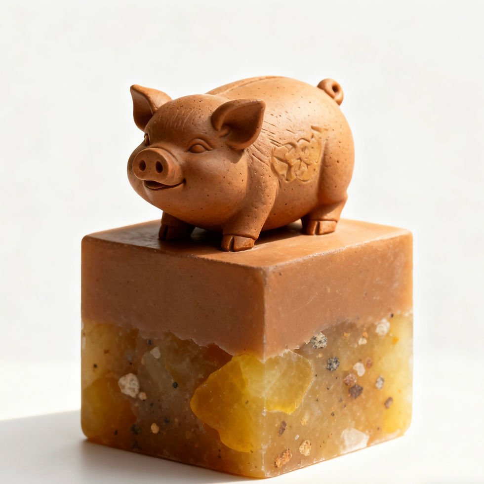 離墟工坊【厚土豬皂】屬豬、喜土