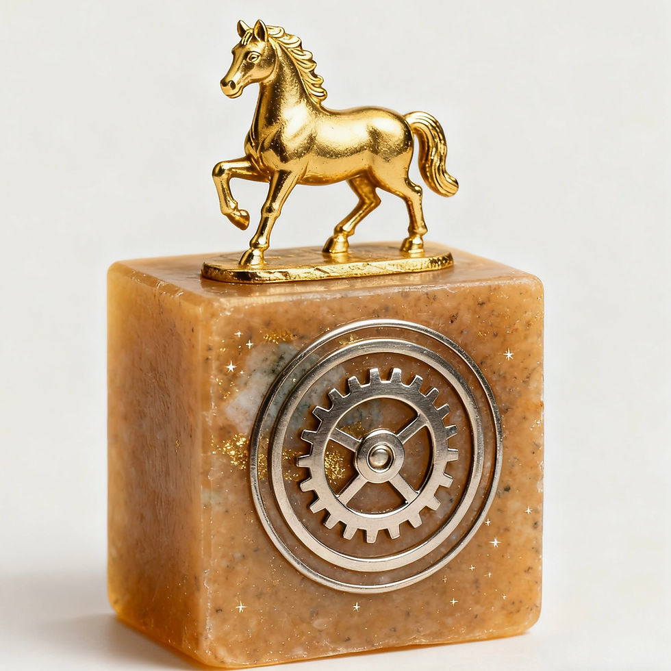 離墟工坊【金駿皂】屬馬、喜金