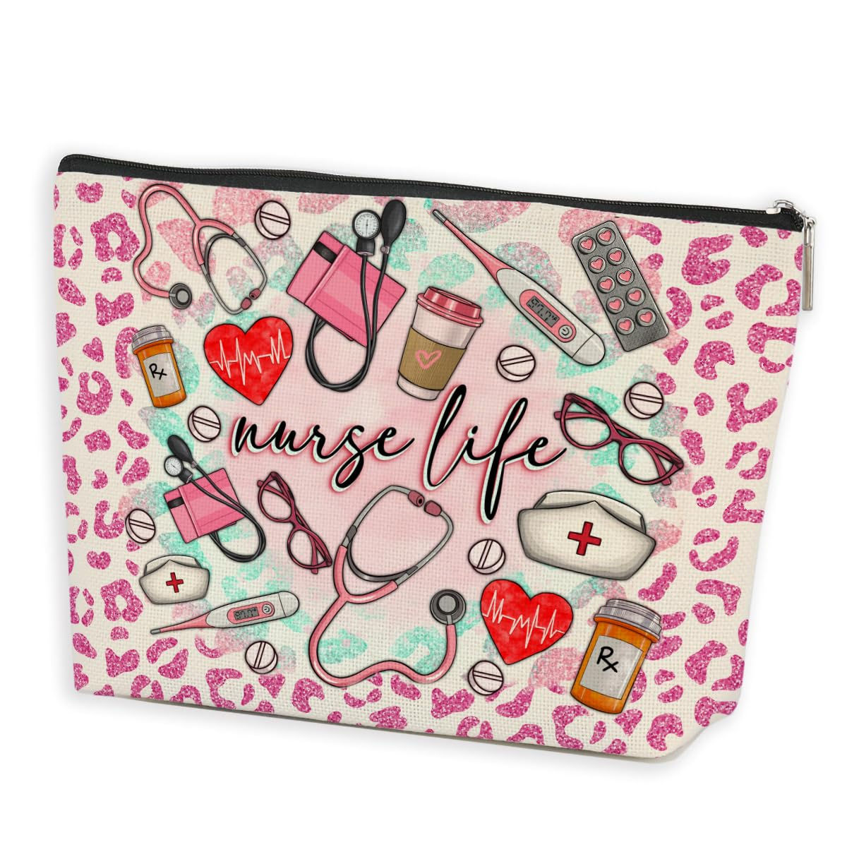 Nurse Accessories for Work Nurse Makeup Bag Nursing Student Cosmetic Bag Nurse G