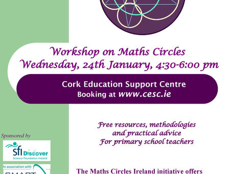 Cork Education Centre Hosts a Workshop about Maths Circles