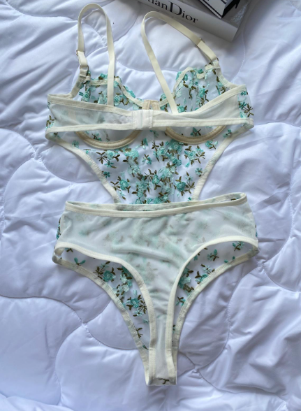 Küçük resim: Bodysuite Simpatico - Yeşil