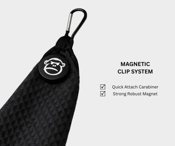 Thumbnail: Magnetic Towel Bundle "GREENSIDE" (2-pack) - Black