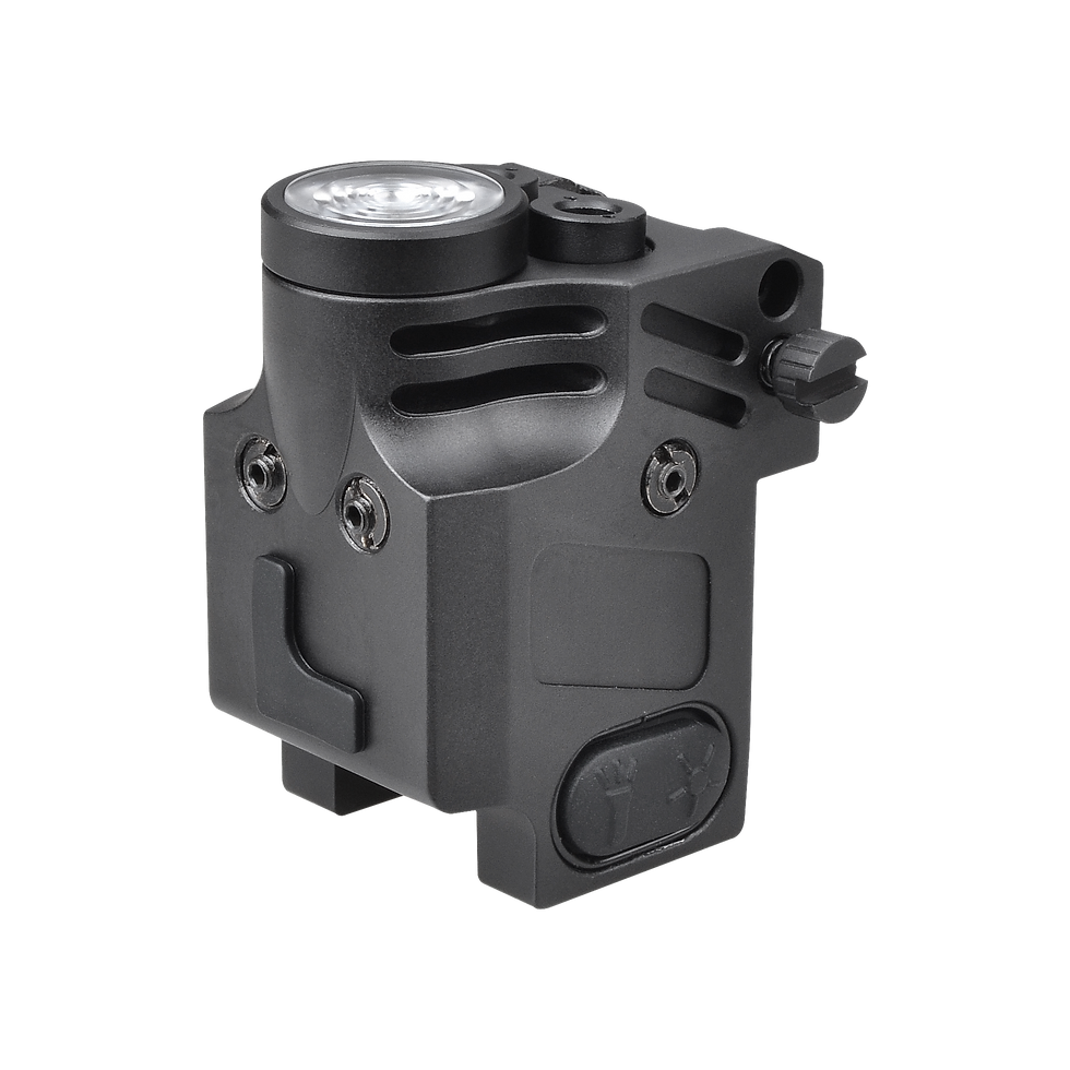 Thumbnail: SFD-067 Rail-Mount White Flashlight with Green and Red Dot Laser