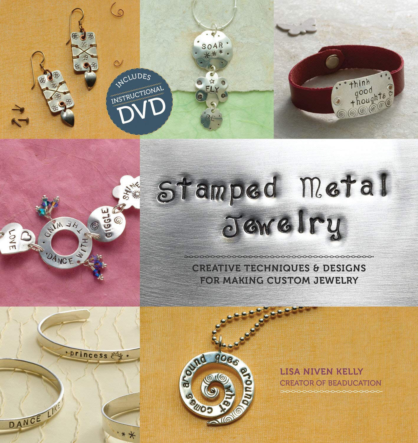 Stamped Metal Jewelry by Lisa Niven Kelly
