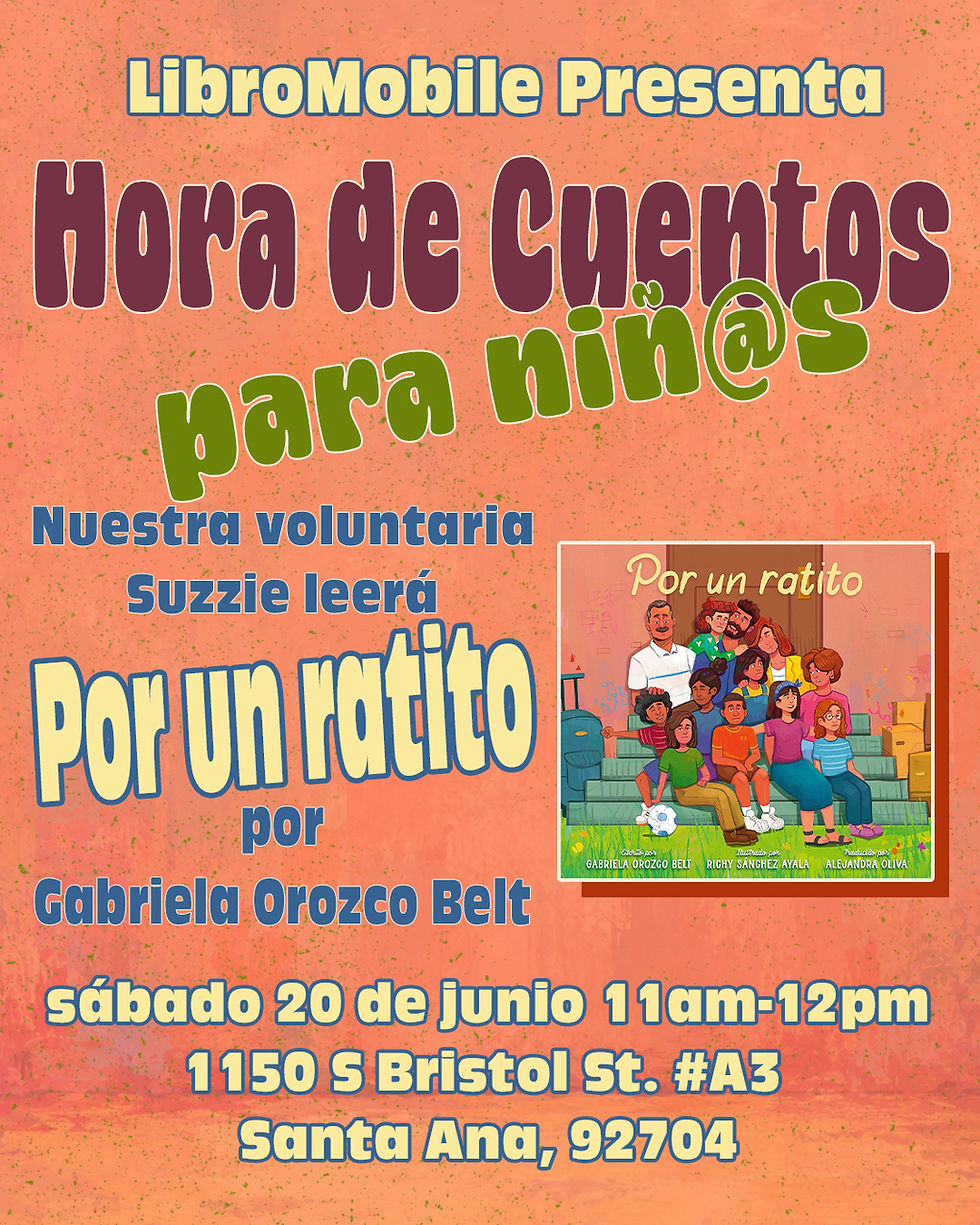 Hora de Cuentos Para Niñ@s