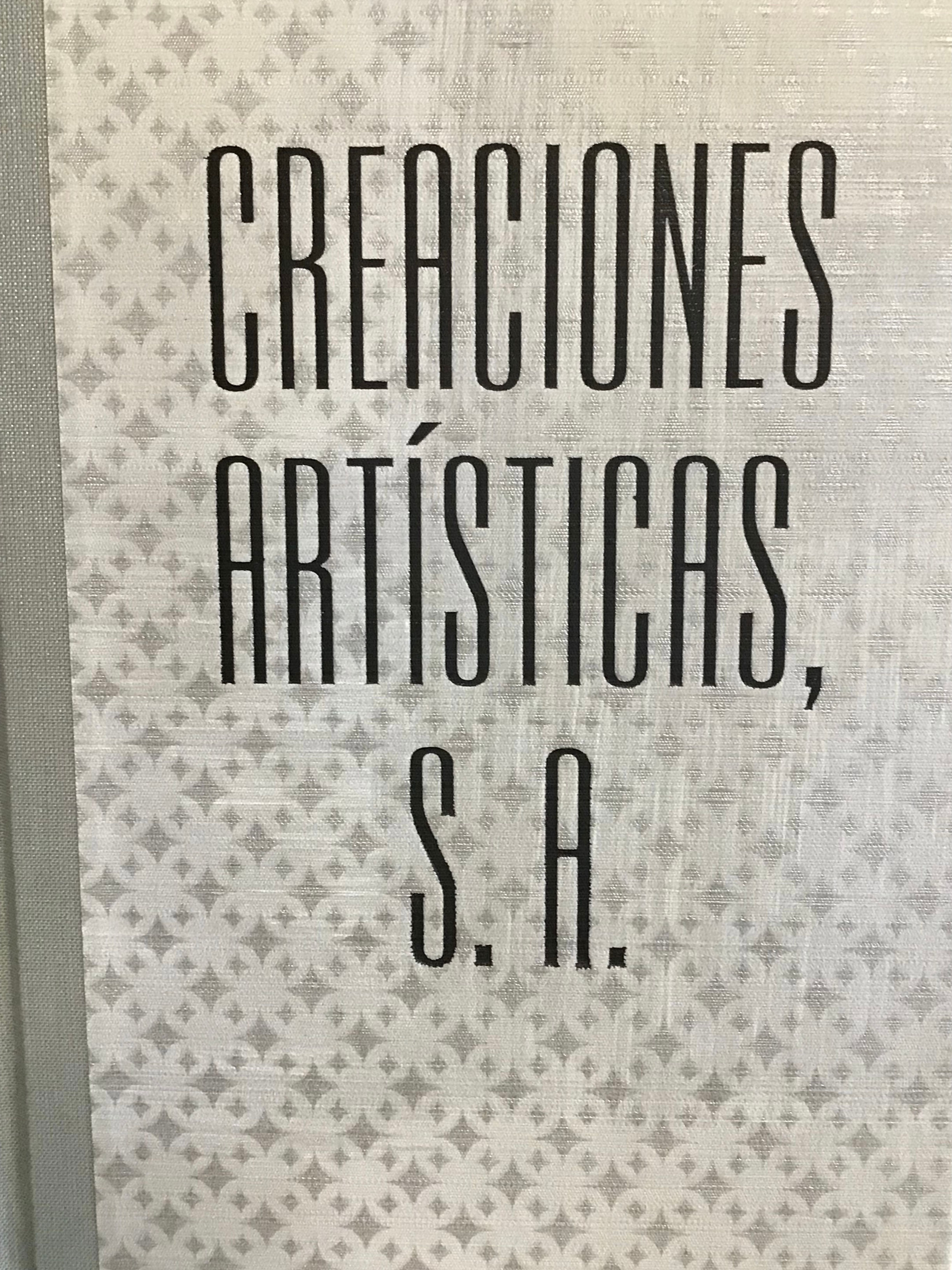 Creaciones Artísticas, S.A by Juan Carlos Cano