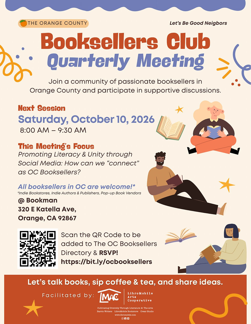 Booksellers Club Quarterly Meeting