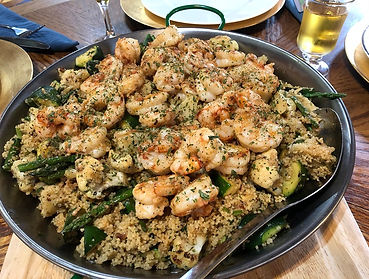 Prawns Risotto & Asparagus