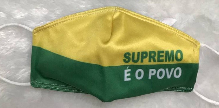 Miniatura: Mascaras Patriotas - Supremo é o Povo