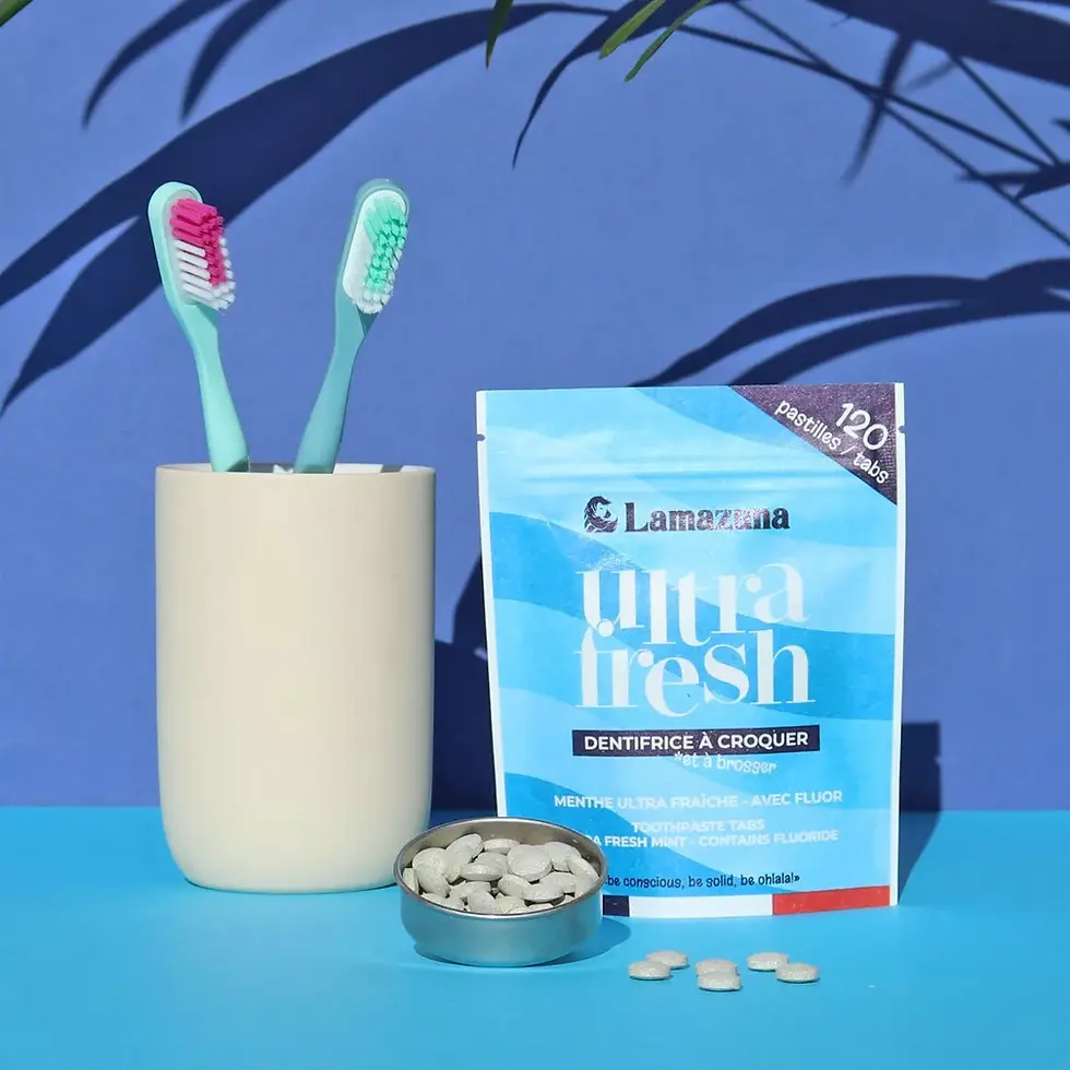 Dentifrice à croquer 