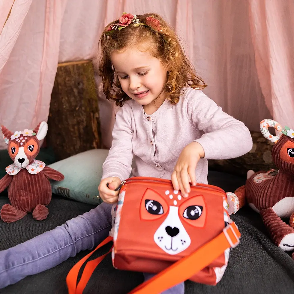 Miniature : Sac isotherme lunch bag Mélimélos la biche