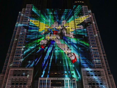“TOKYO GUNDAM IN THE FUTURE” Lights Up Shinjuku Skyline with Record-Breaking Projection Mapping
