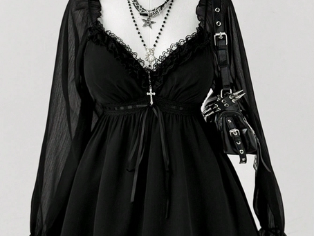 Sunspun Plus Size Fashionable Commuter Solid Color Lace Trim Blouse Fall Cloth For Women