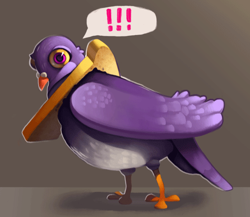 Pigeon Toast