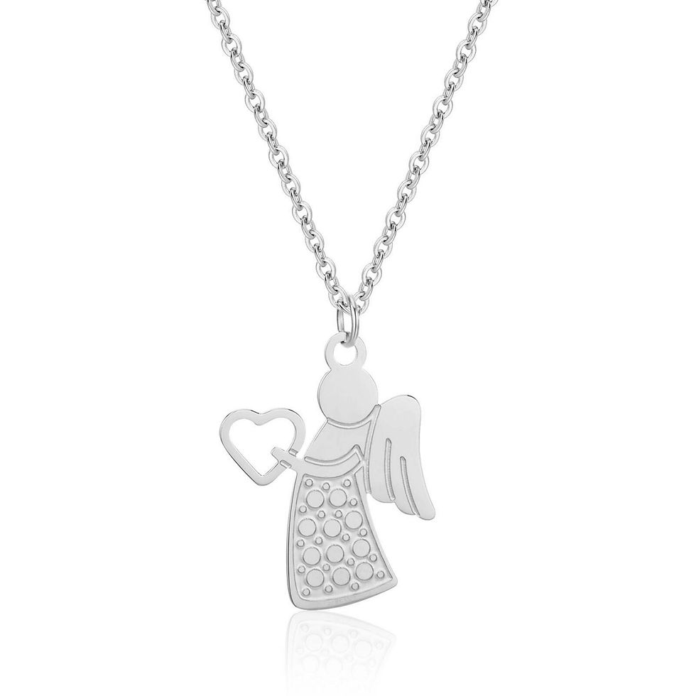Miniaturbild: Symbol Kette aus Edelstahl – Geschenkset mit Karte