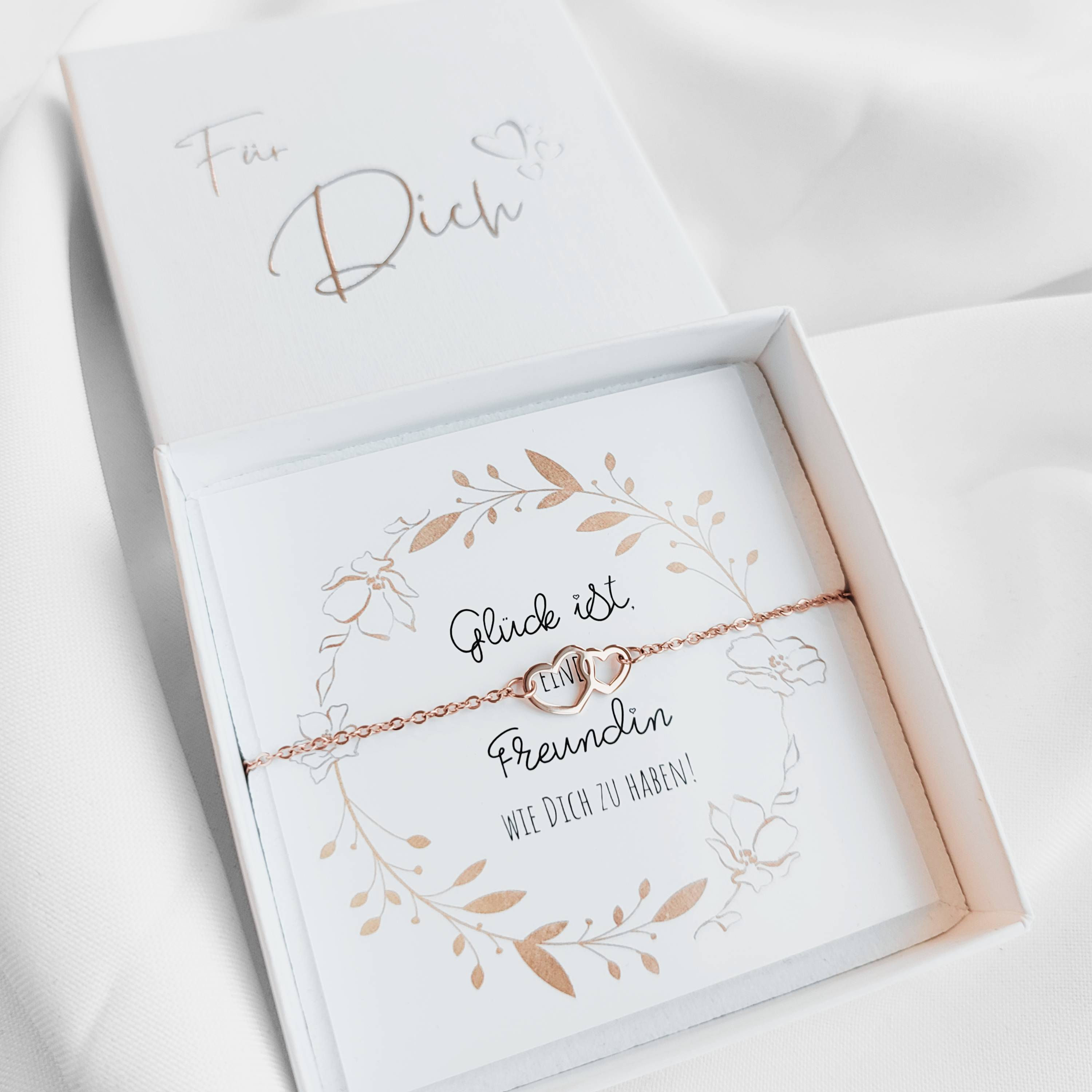 Freundschaftsarmband - Geschenk Freundin