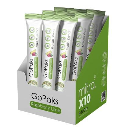 Thumbnail: GoPak Kratom Powder Drink Mixes Raspberry Lime