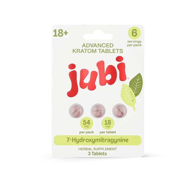 Jubi 7-Hydroxymitragynine (7-OH) Tablets – 18mg