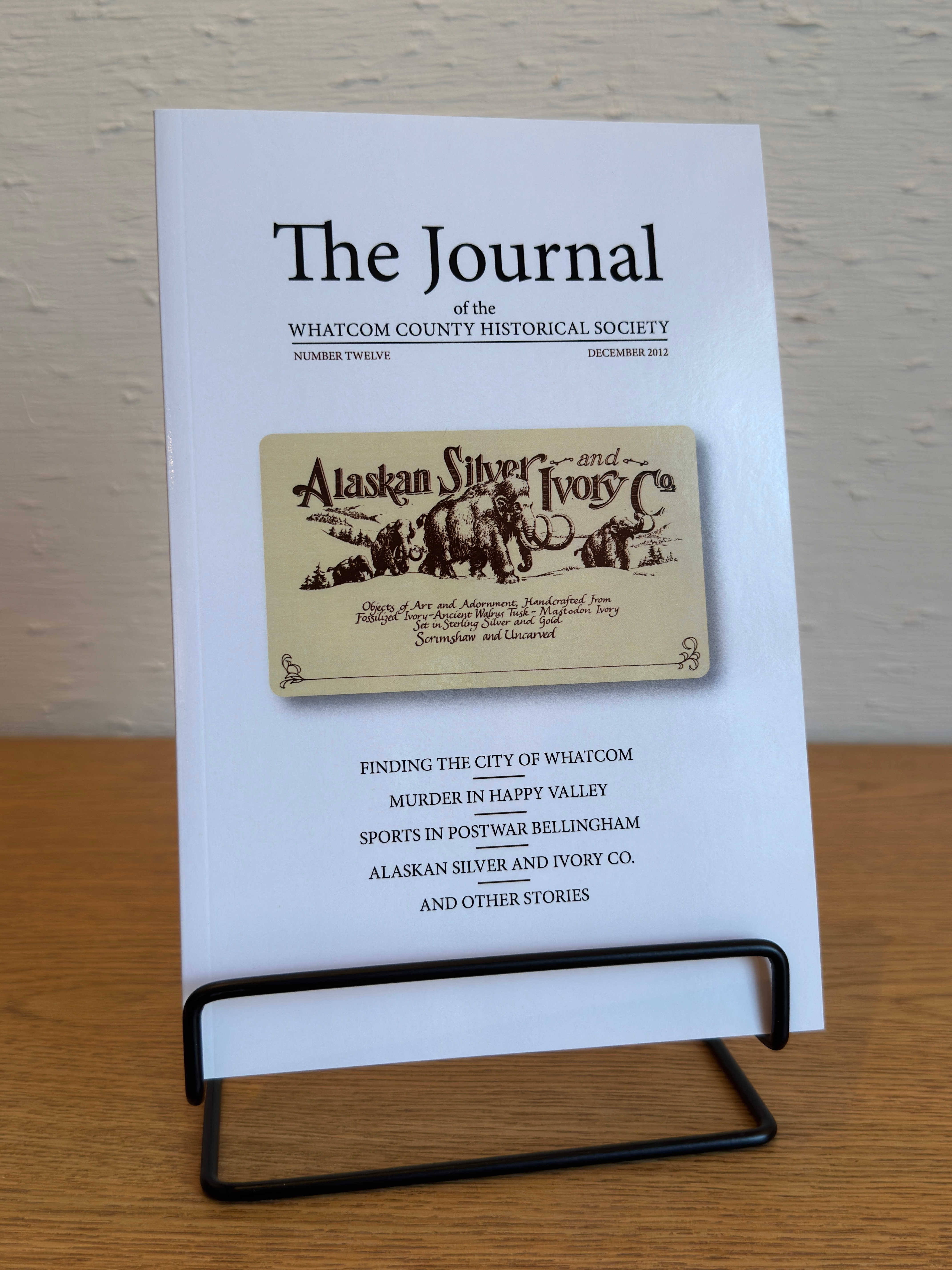 WCHS Journal #12