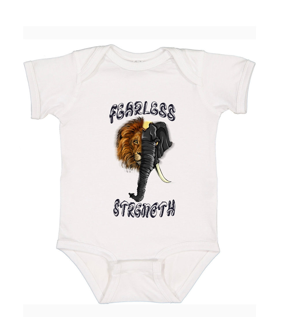 Thumbnail: Infants/Toddlers Fearless/Strength Onesie/Tee