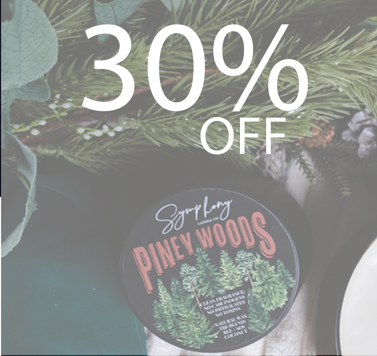 LESS THAN PERFECT - PINEY WOODS (LARGE 3-WICK)