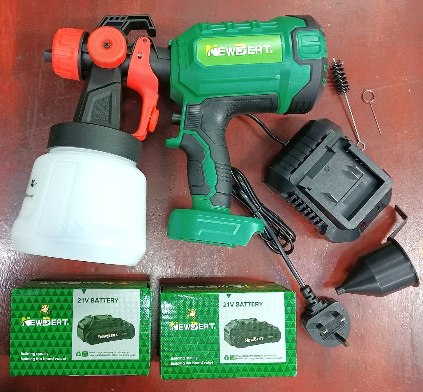 Newbeat Cordless Paint Sprayer (21V) NBT - CPS - 21A