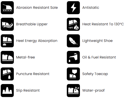 Thumbnail: KPR Safety Shoes ( L - 291 ) Pull-up / Rigger