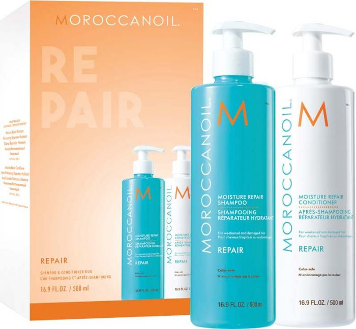 Moroccanoil Moisture Repair Shampoo & Conditioner Duo 500ml