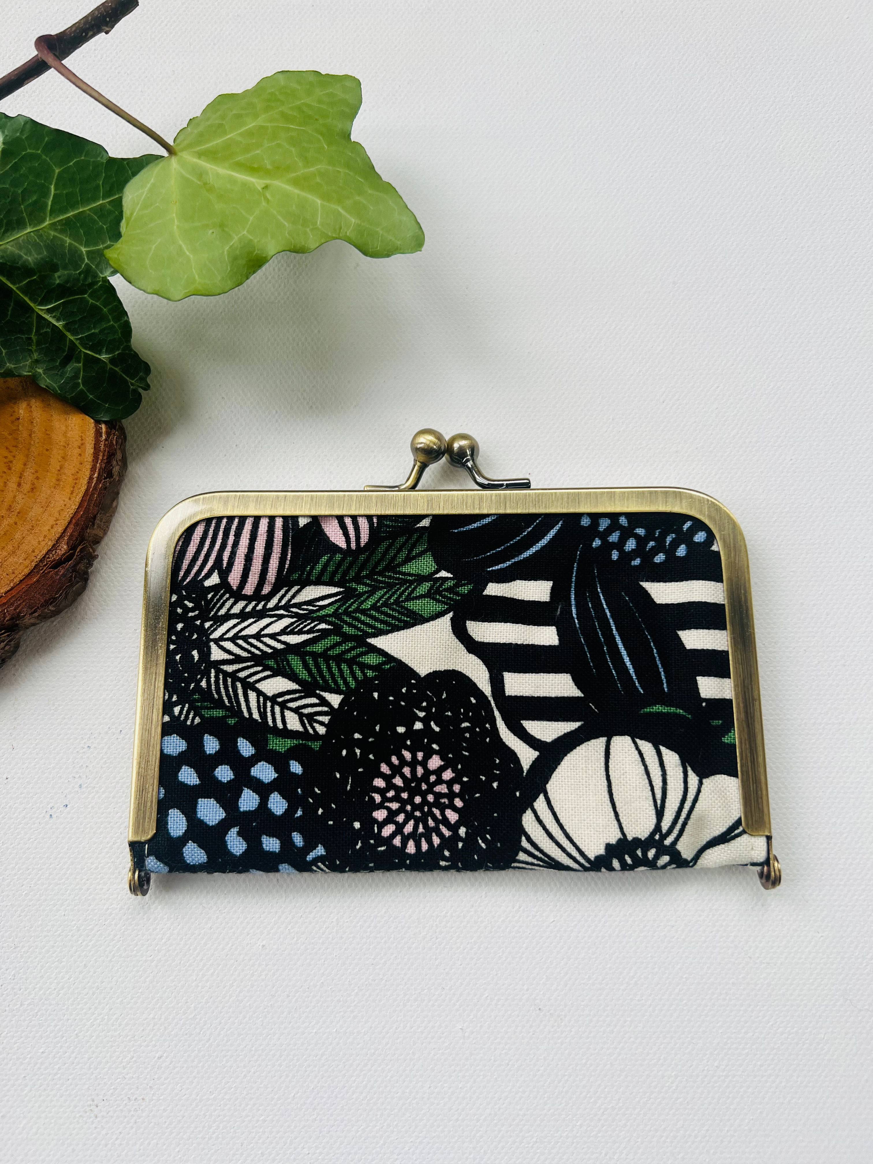 Handmade Kiss-Lock Card Case