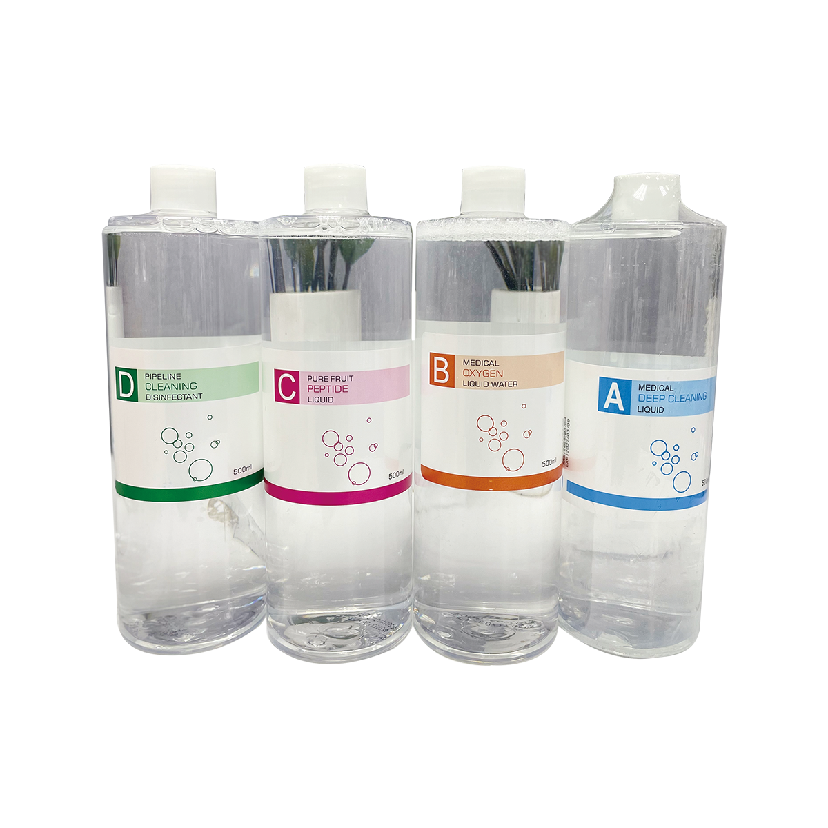 AQUA PEEL 清潔液四支套裝產品圖