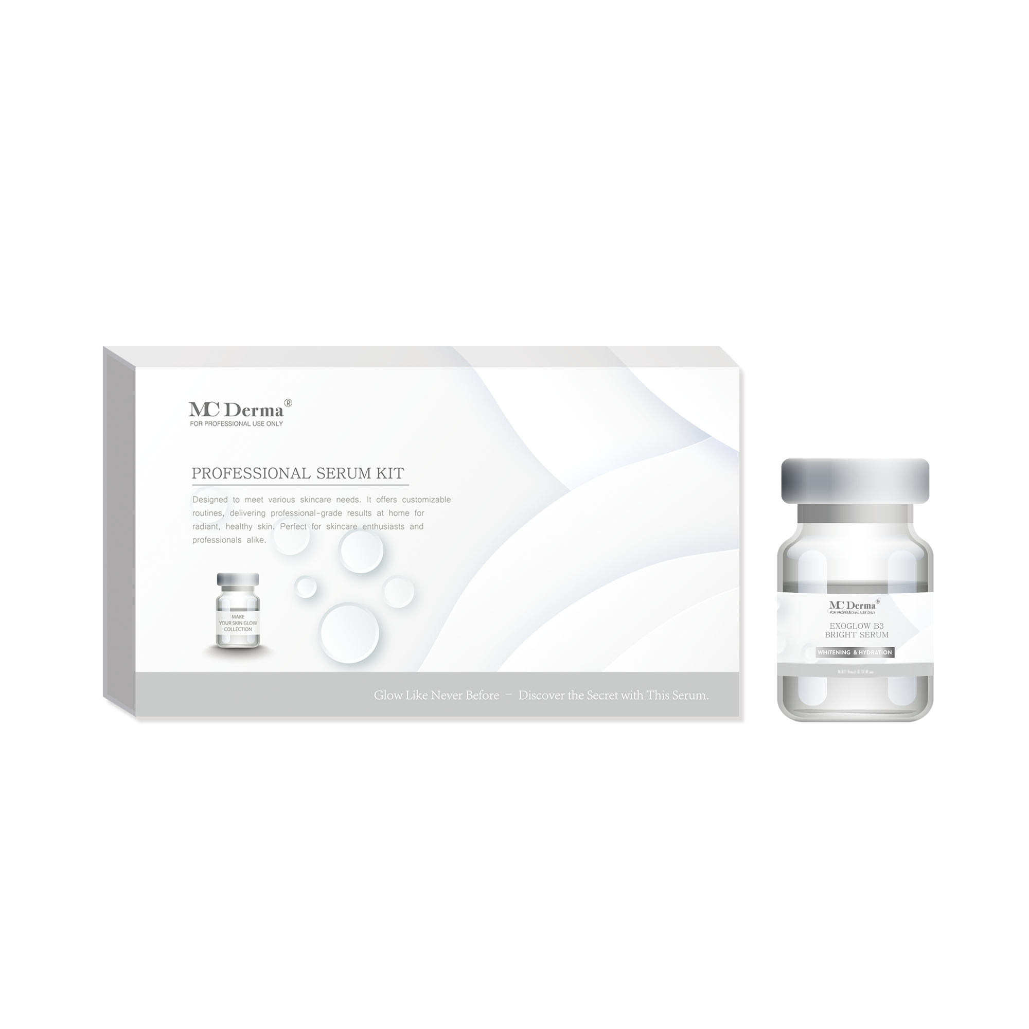 ExoGlow 外泌體 B3 水光精華套裝產品圖